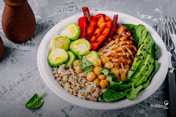 65% dos efeitos colaterais são reduzidos com a Nutrição Oncológica